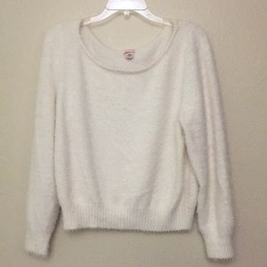 Victoria’s Secret off white fuzzy sweater